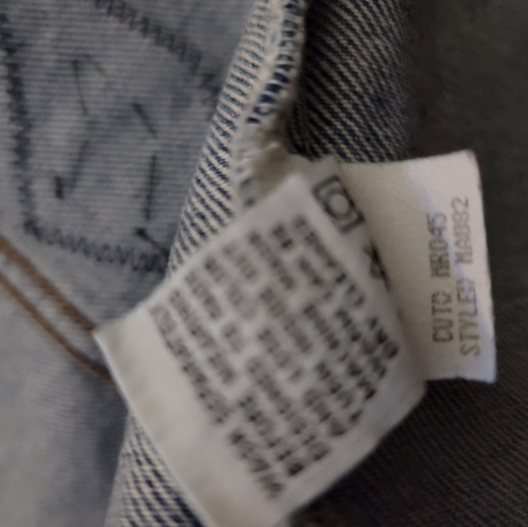 EUC Vntg Road Rags Cropped Denim Jean Jacket - Picture 16 of 16